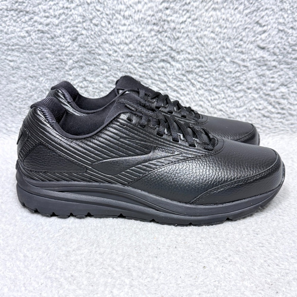 Brooks Addiction Walker 2 Womens Size 10.5 Wide‎ Walking Shoes Sneaker Black